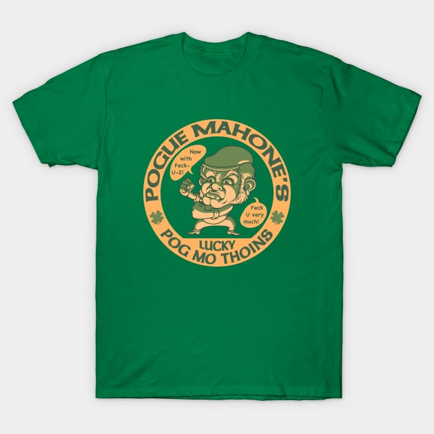Pogue Mahone's T-Shirt by kbilltv
